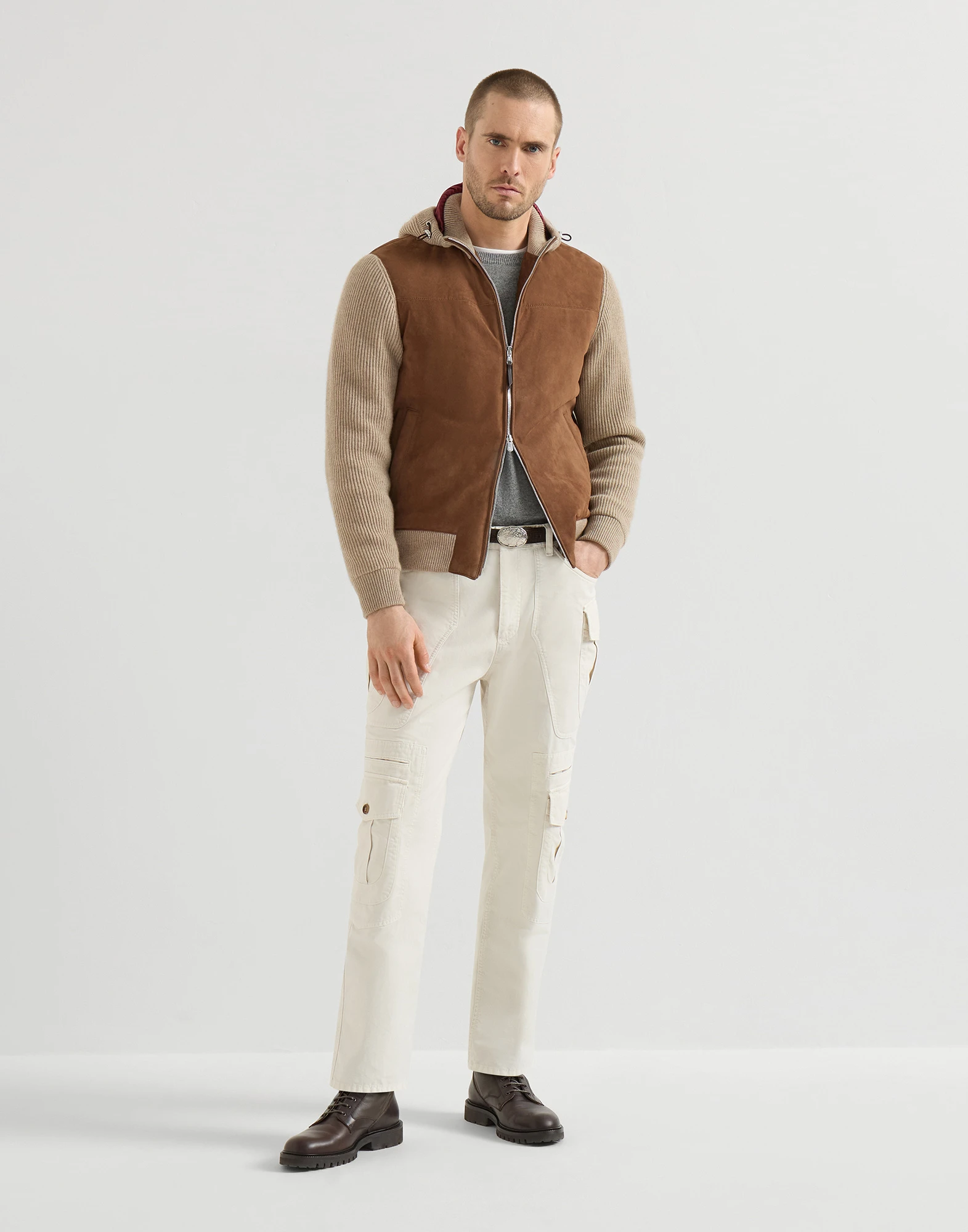 1262-bomber-en-piel-de-ante-y-punto-de-cachemir-con-capucha-y-relleno-de-thermore-5.webp Bomber en piel de ante y punto de cachemir con capucha y relleno de Thermore®