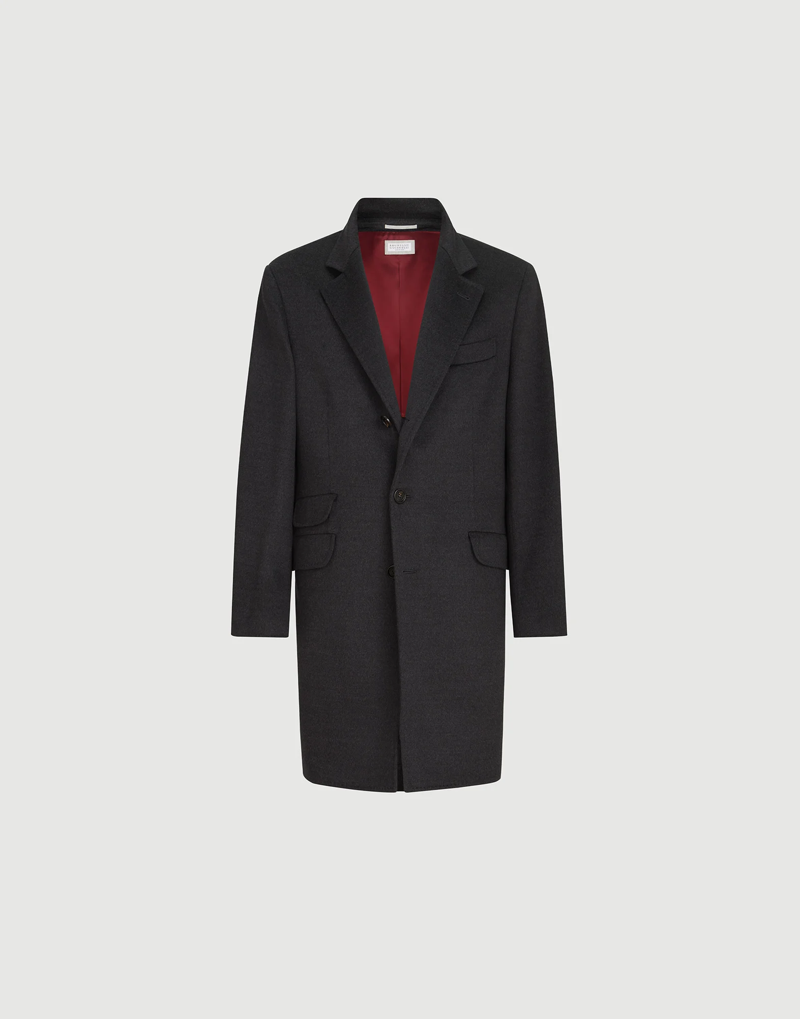 Lightweight virgin wool cloth coat