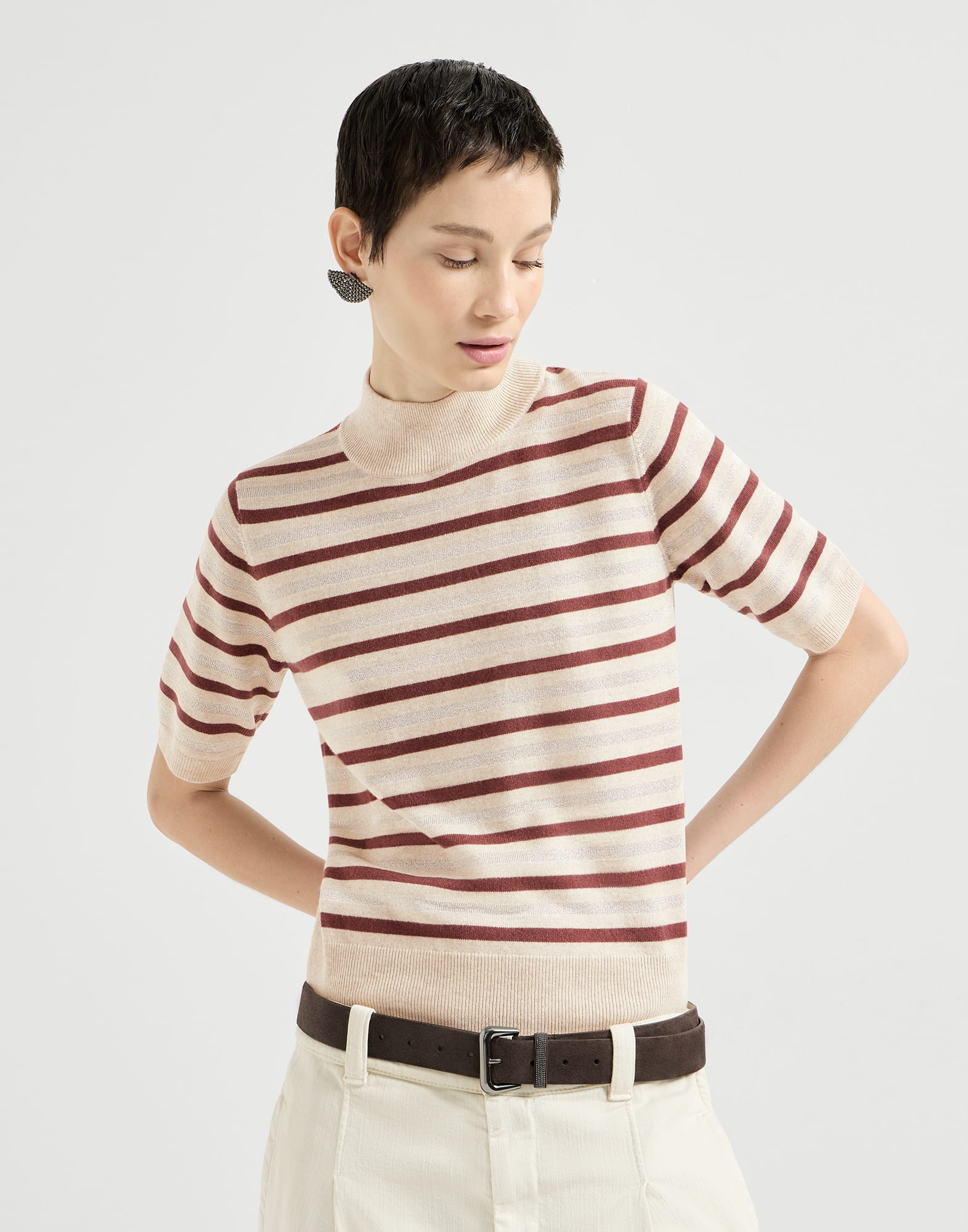 167-virgin-wool-cashmere-and-silk-knit-t-shirt-with-sparkling-stripes-1.jpg Virgin wool, cashmere and silk knit t-shirt with sparkling stripes