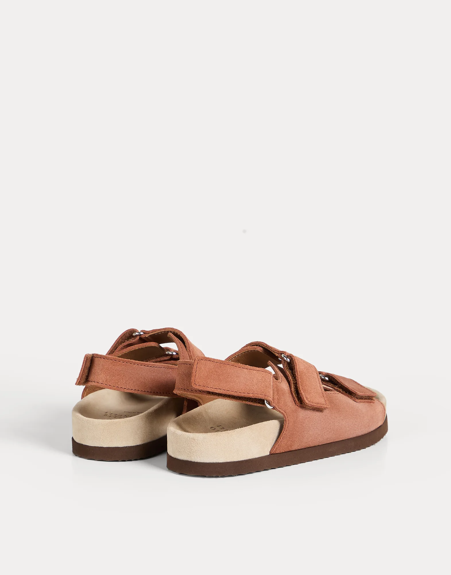Sandalias de piel de ante