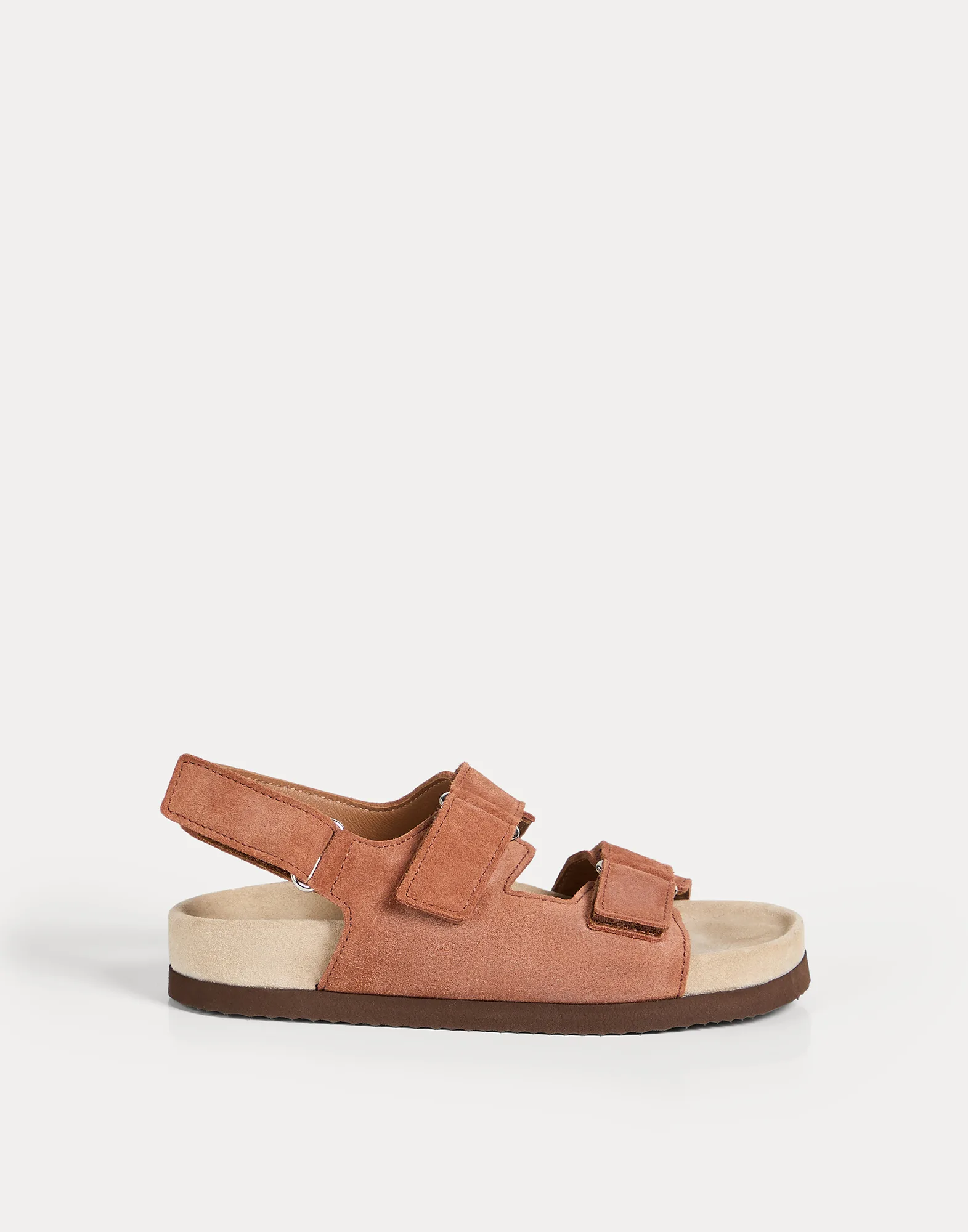Sandalias de piel de ante