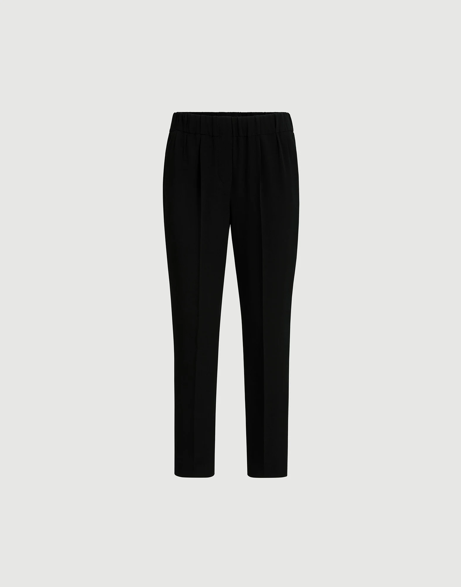 Pantalón Tailored Jogger de crepé cady de seda y acetato