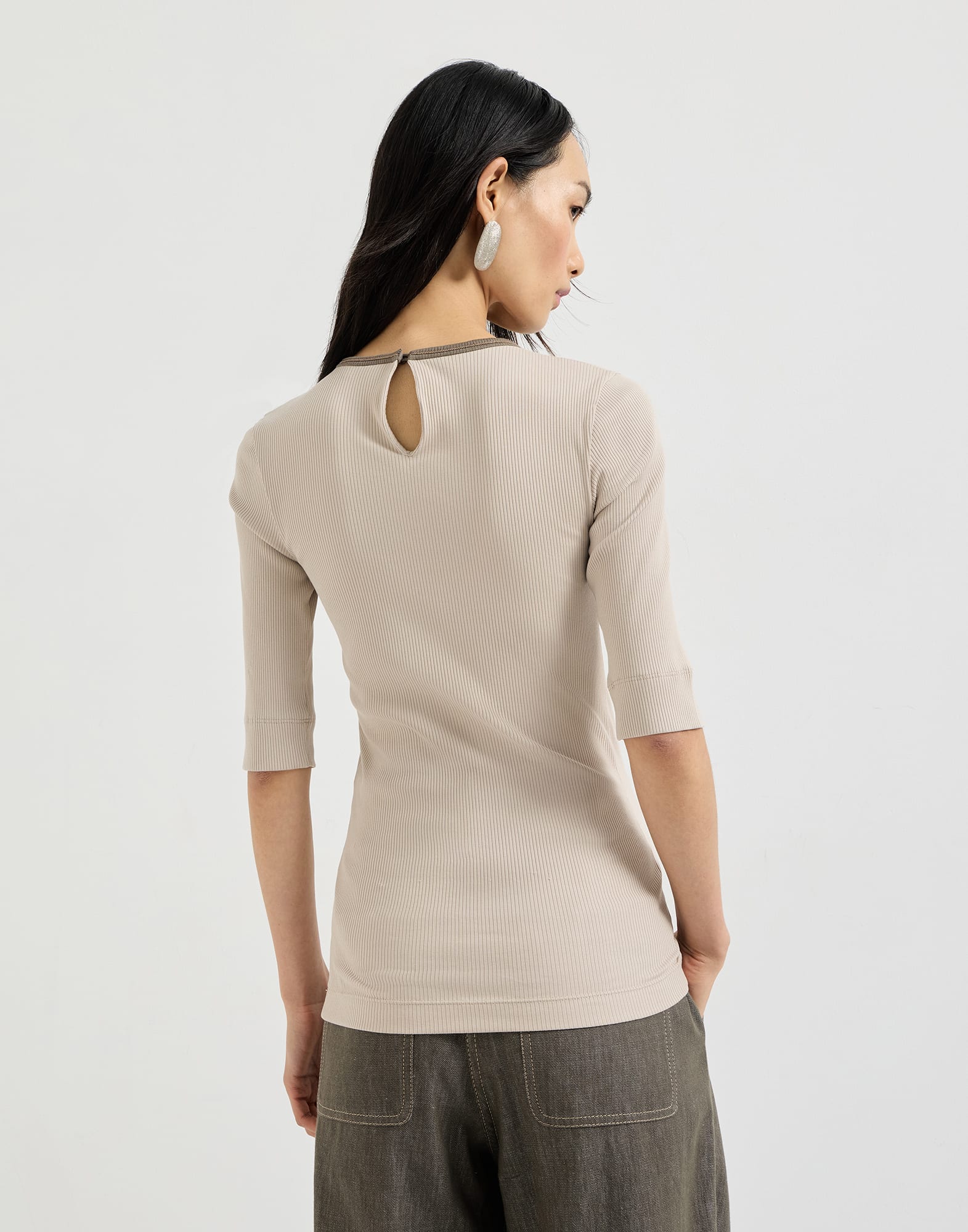 3098-stretch-cotton-ribbed-jersey-top-with-shiny-trim-2.jpg Stretch cotton ribbed jersey top with shiny trim