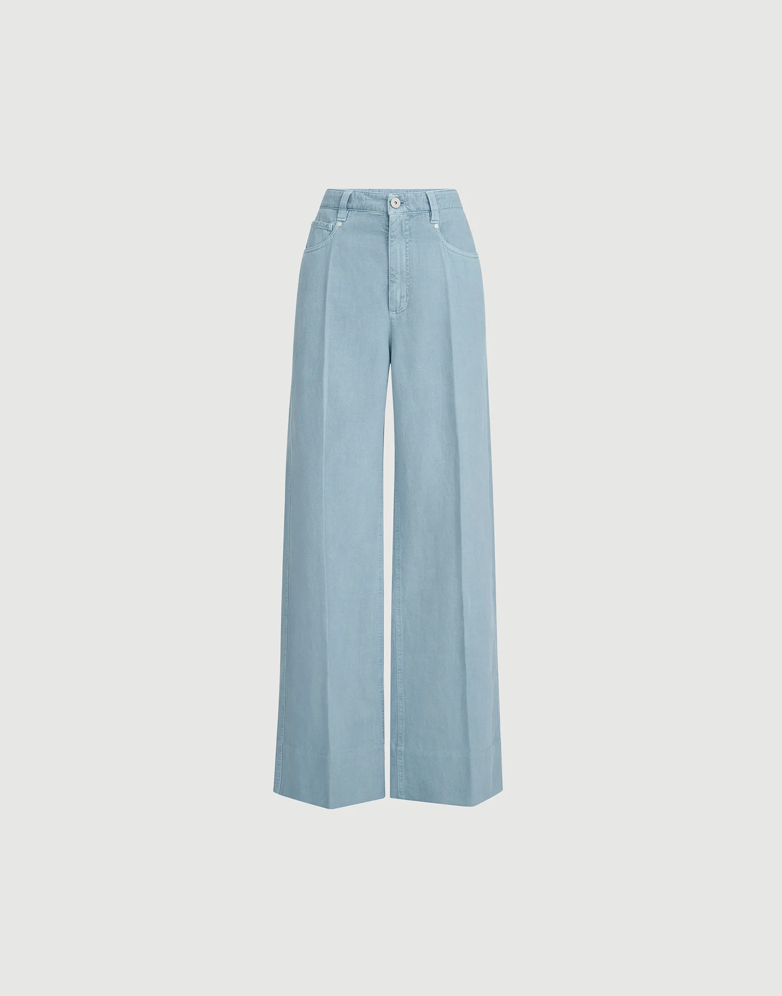 3623-pantalon-loose-en-tejido-tratado-de-sarga-de-algodon-y-lino-tenido-en-prenda-con-monile-6.webp Pantalón Loose en tejido tratado de sarga de algodón y lino teñido en prenda, con Monile