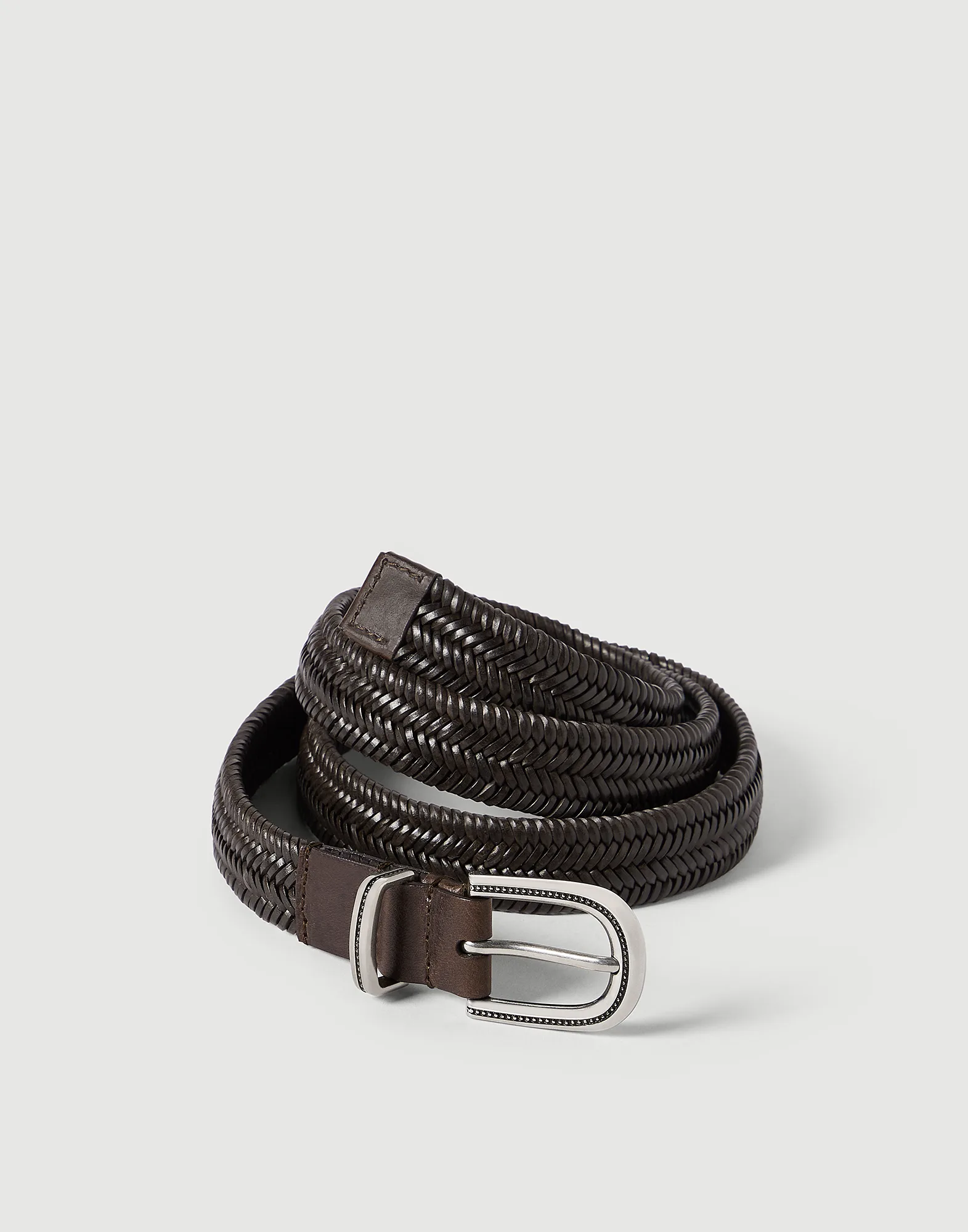 518-chevron-effect-braided-leather-belt-2.webp Chevron-effect braided leather belt