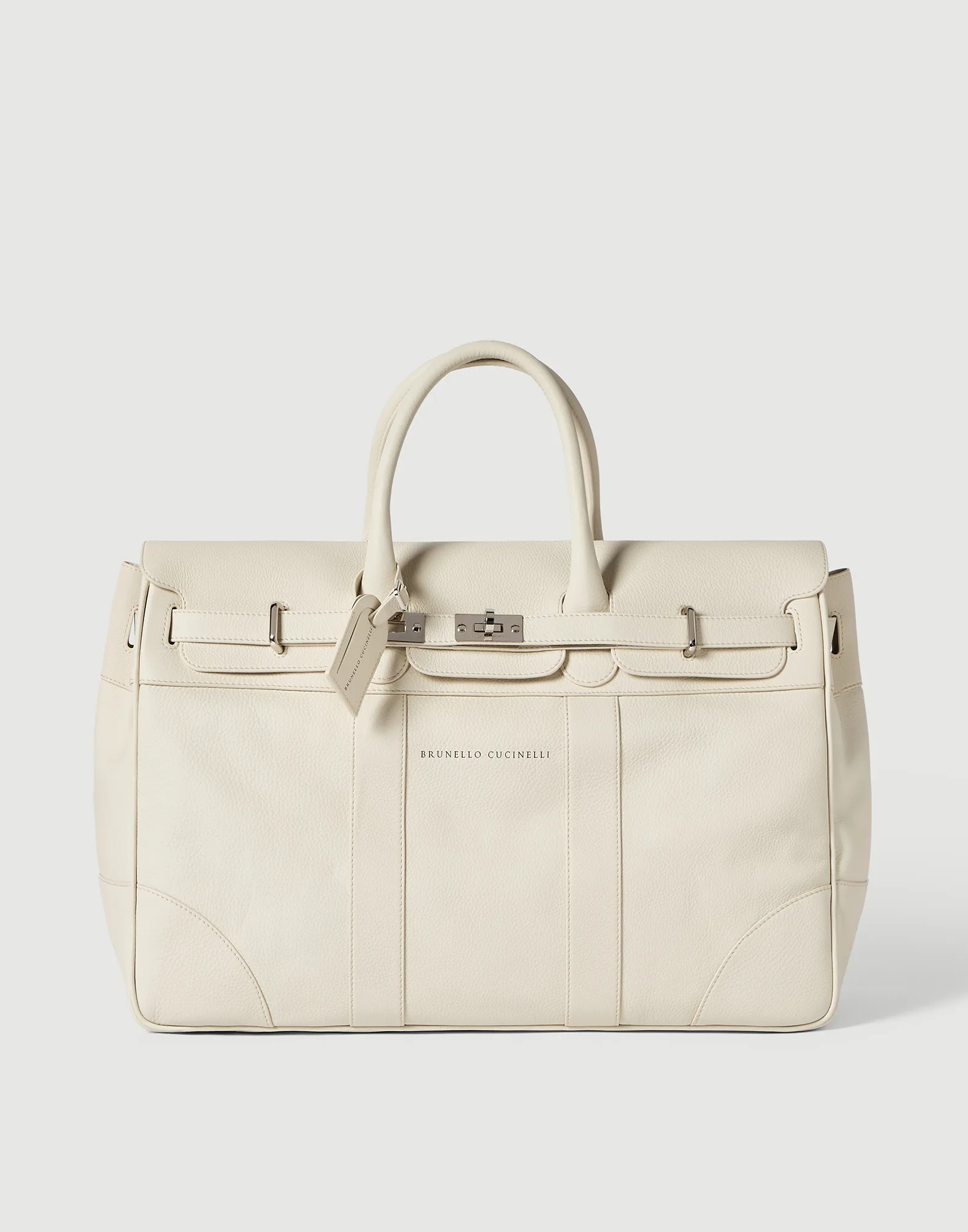 Grained calfskin country bag