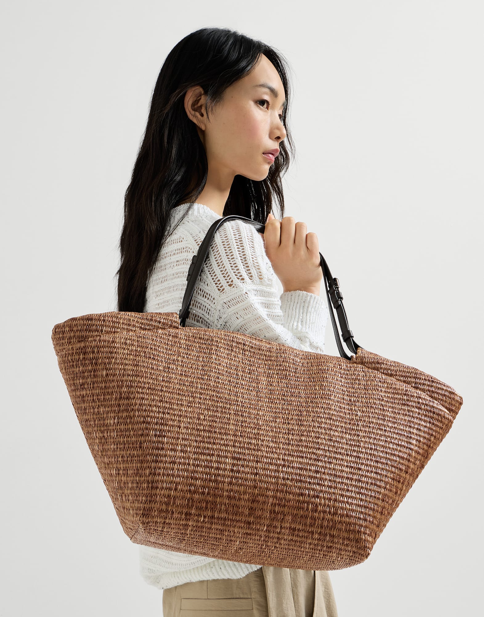 600-large-pannier-in-techno-cotton-raffia-4.jpg Large pannier in techno cotton raffia